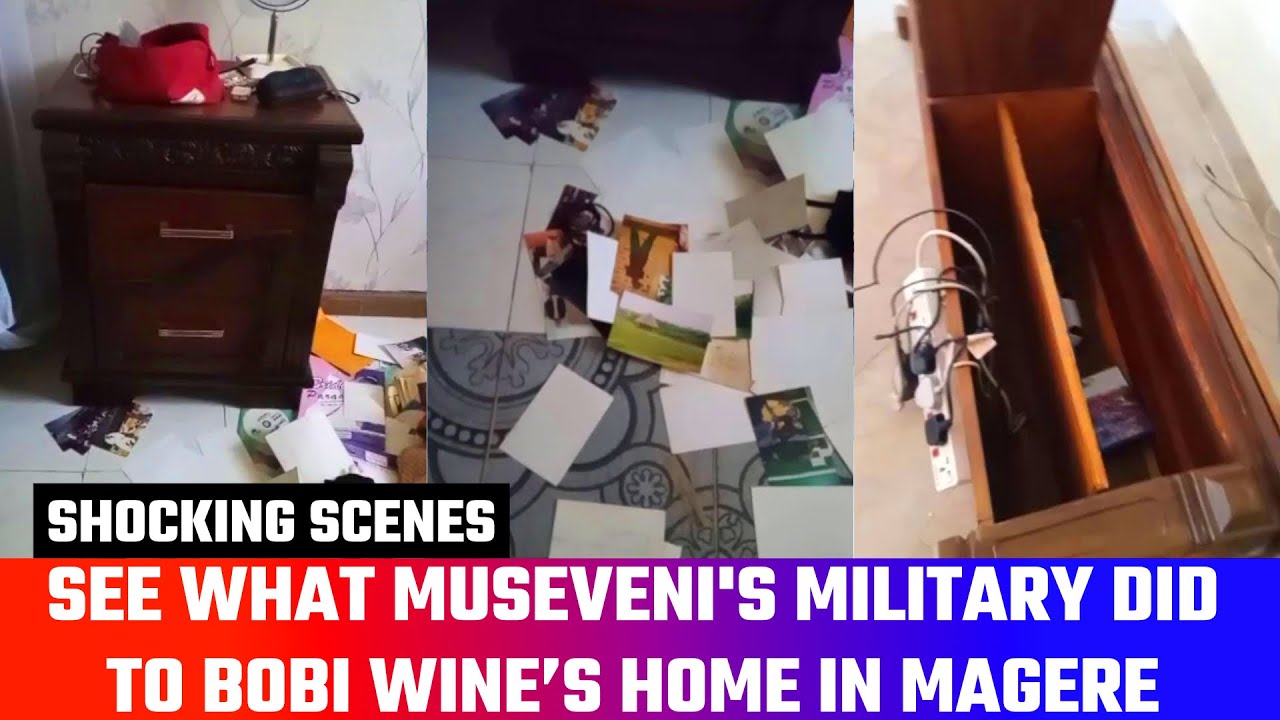 🚨 See What Museveni's Military Did to Bobi Wine’s Home in Magere — Shocking Scenes