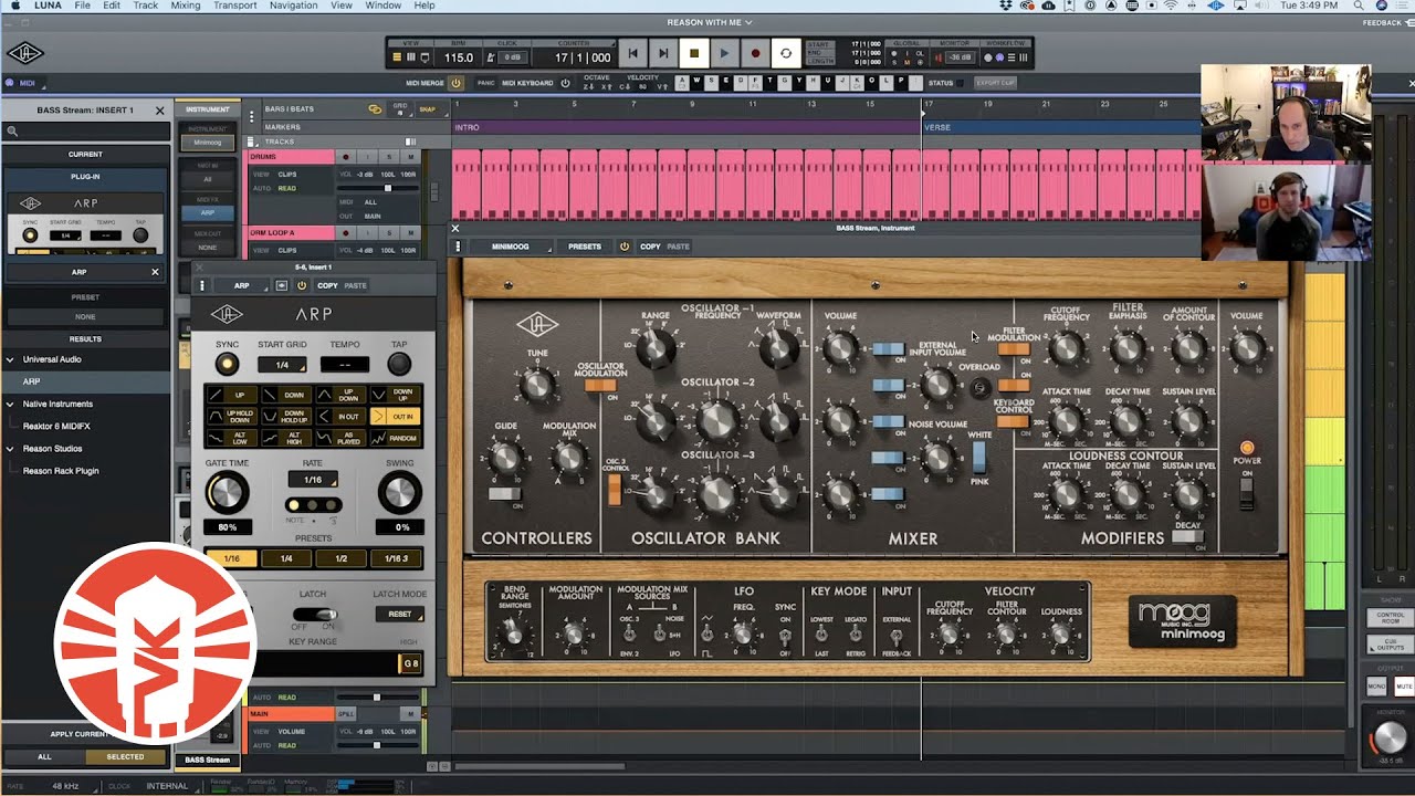 Lev Perrey from Universal Audio Answers LUNA Questions from Vintage King Social Media Followers