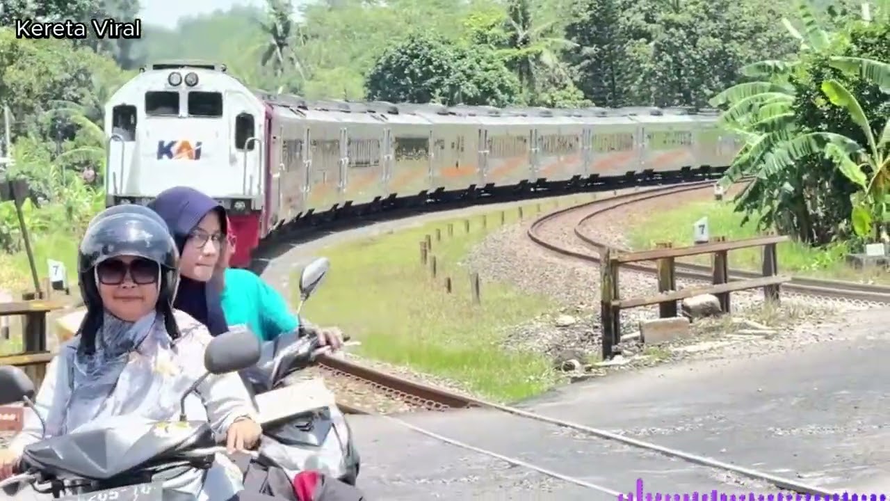 KERETA API PANJANG !! MENEMUKAN 28 KERETA API KELUAR TEROWONG
