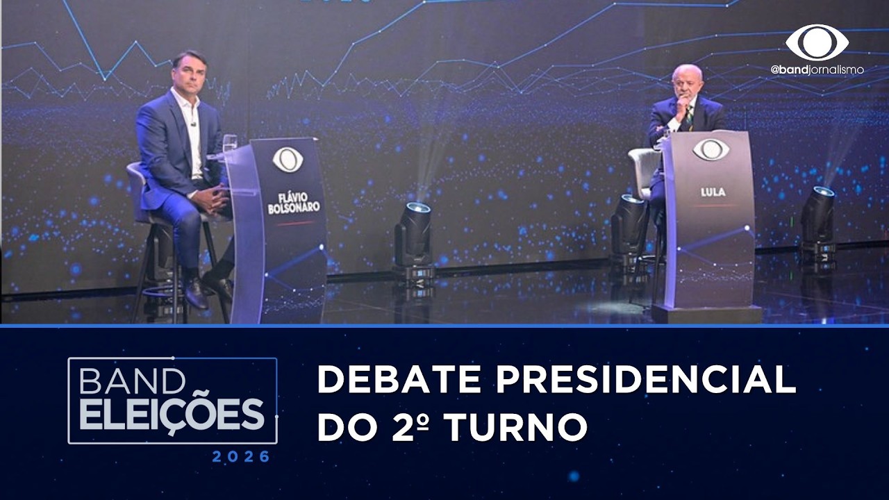 FL&Aacute;VIO BOLSONARO X LULA: DEBATE PRESIDENCIAL DO 2&ordm; TURNO | &Iacute;NTEGRA