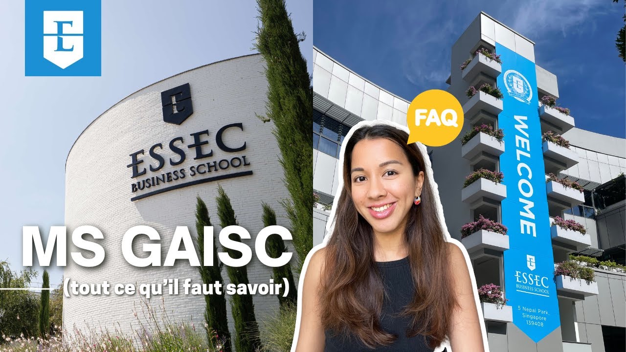 MS GAISC ESSEC | Cours, Track Singapour, Alternance