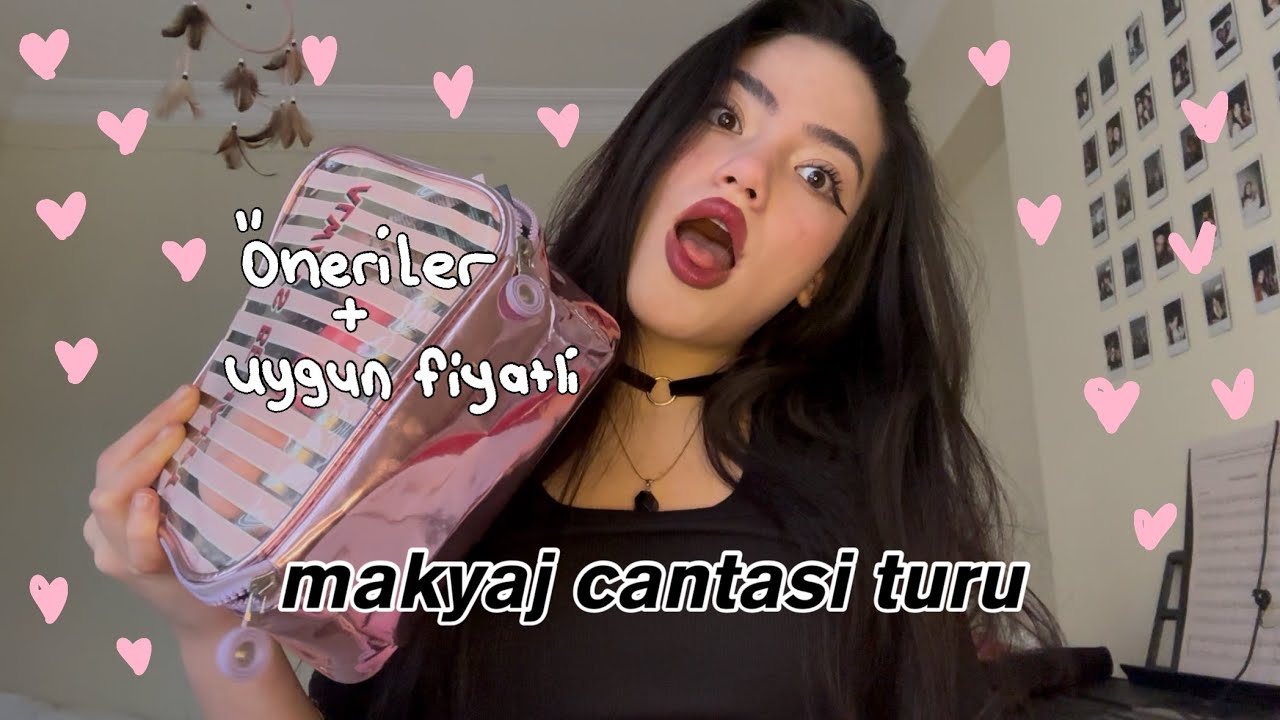Makyaj Çantamda Ne Var ? Makyaj Cantasi Turu. Neler alabilirsiniz,gerçekçi yorumlarım