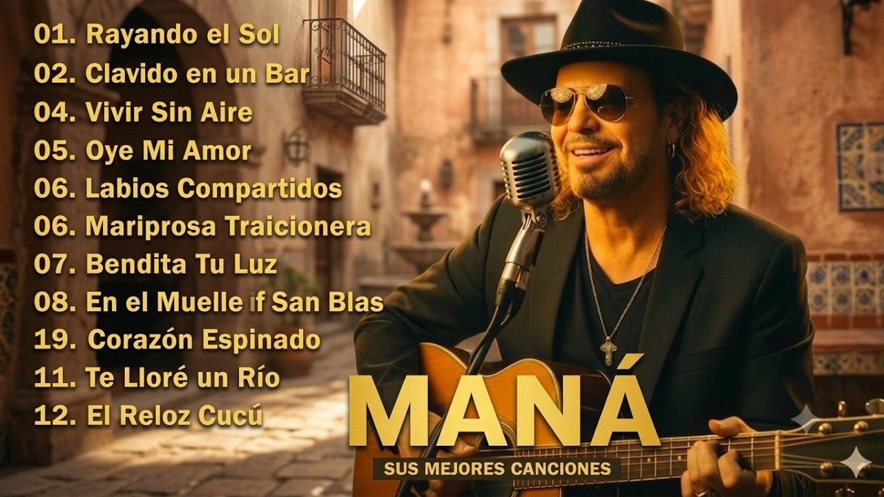 MAN&Aacute; GRANDES &Eacute;XITOS INOLVIDABLES 🎵 Mix 20 S&uacute;per &Eacute;xitos Rom&aacute;nticos#
