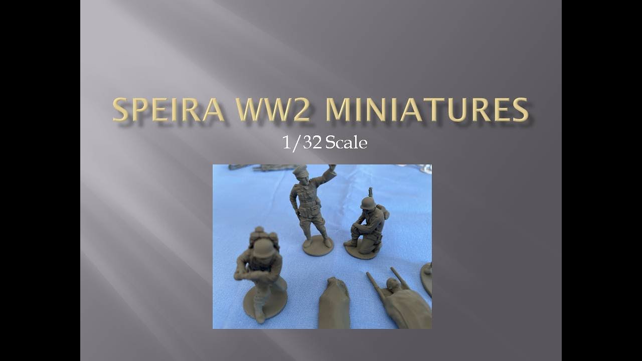 Speira WW2 Miniatures Review 1/32 Scale