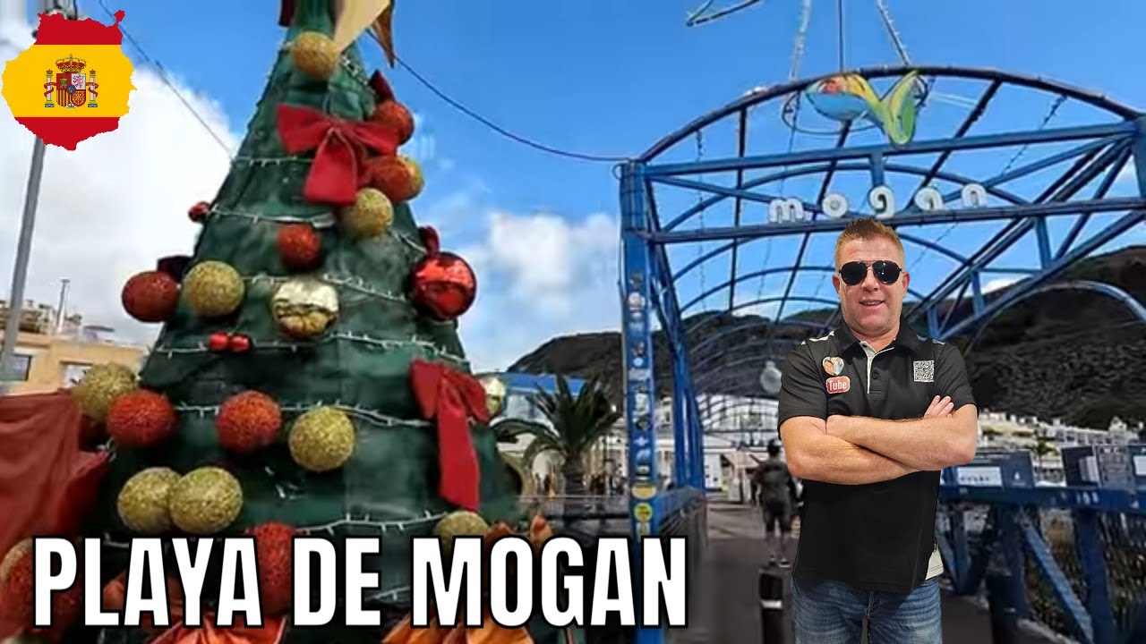 Playa de Mogán's Waterfront Promenade 4K Walk Tour