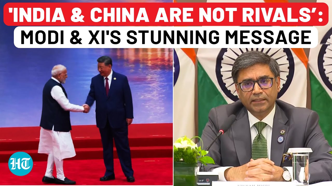 SCO Summit 2025: Modi & Xi Send Stunning Message With 'India And China Are Partners, Not Rivals&rsquo;