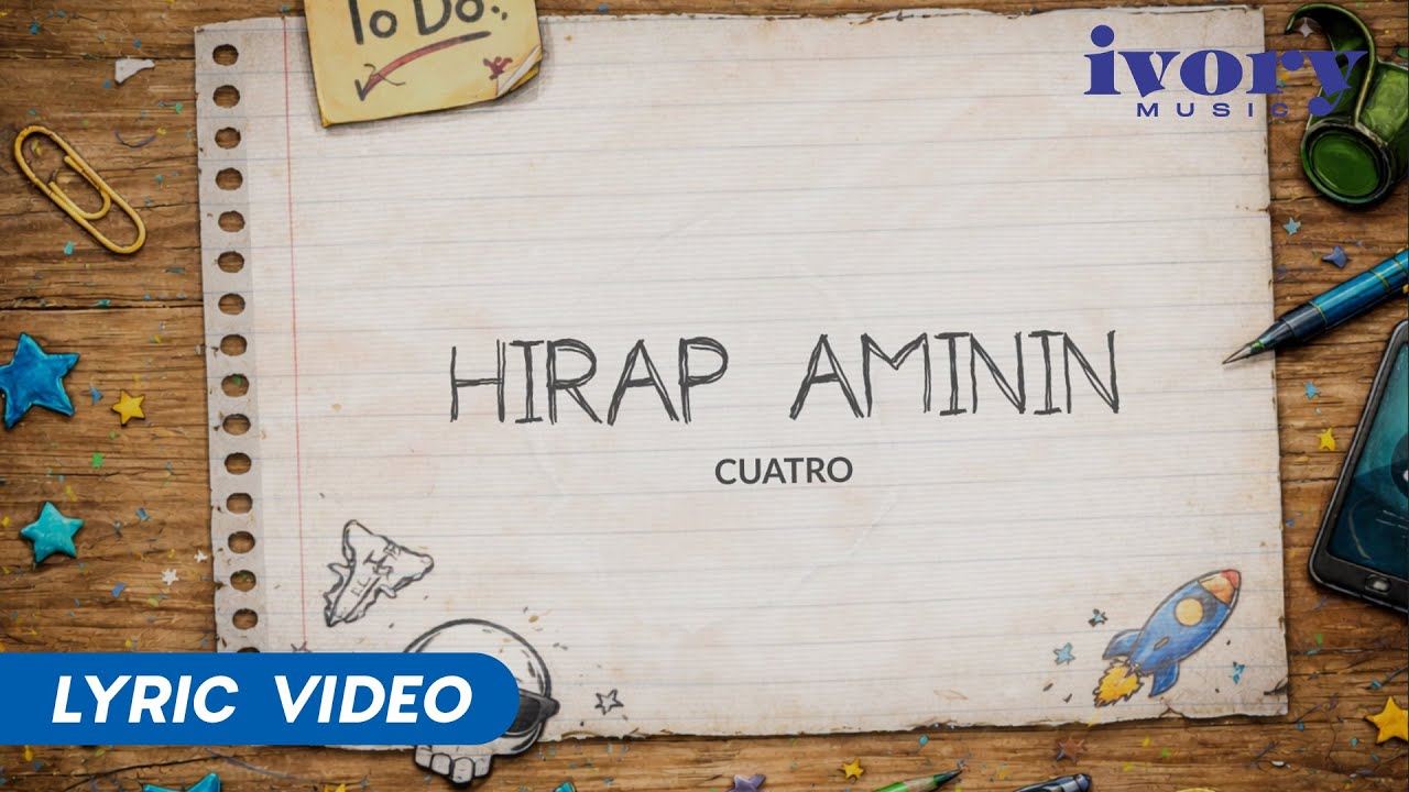 Hirap Aminin - Cuatro (Official Lyric Video | English Translation)