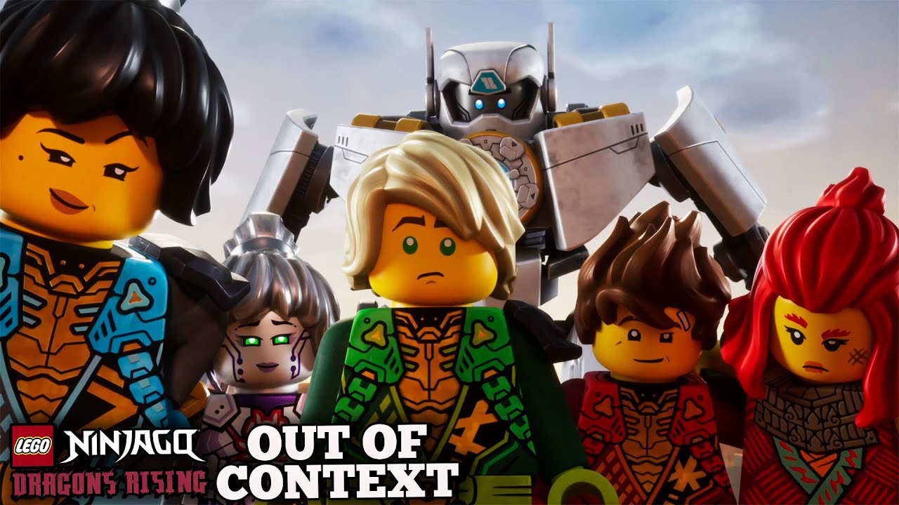 NINJAGO DRAGONS RISING SEASON 3 PART 1 OUT OF CONTEXT!