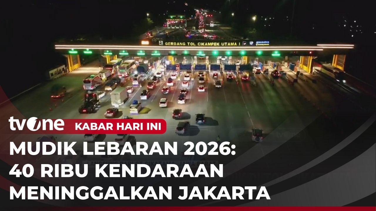Peningkatan Arus Mudik di Tol Cikatama | Kabar Hari Ini