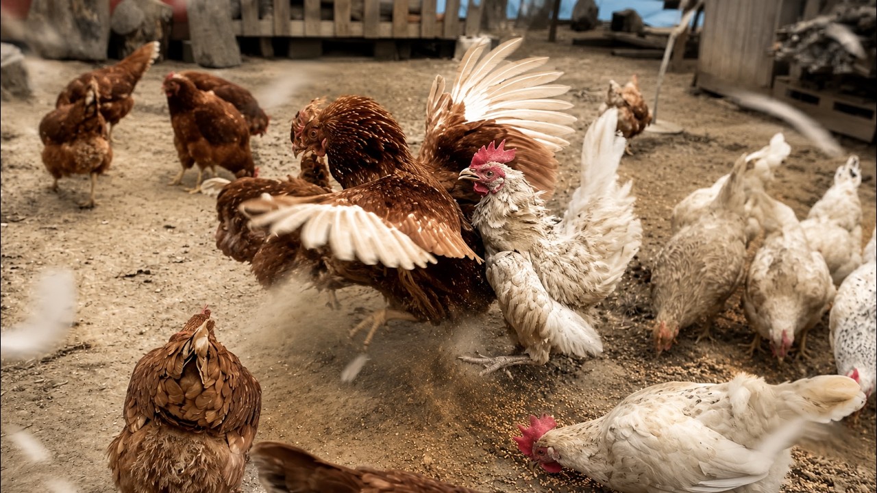 Backyard Chickens React to Fresh Grass — You Have to See This 😄