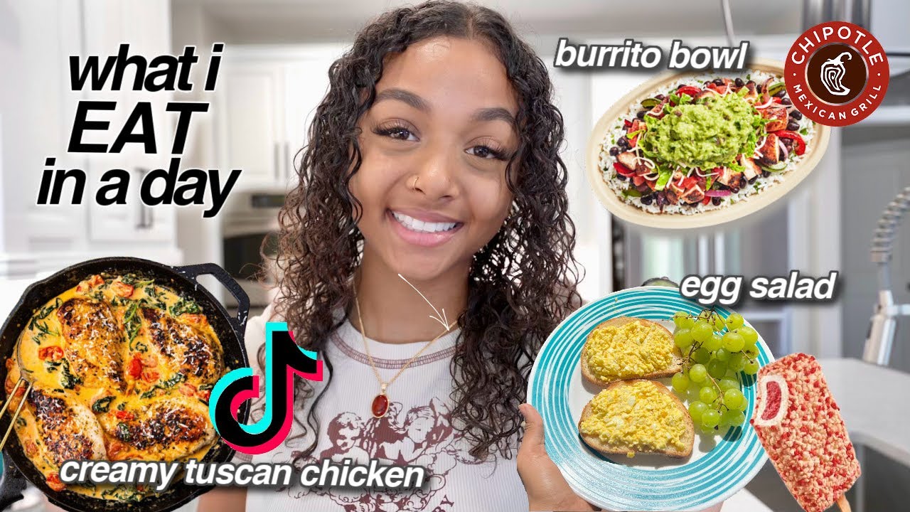 What I Eat In A Day as a 19 year old | Cook With Me | LexiVee