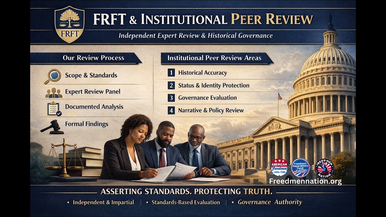 Can an Institution Like the FRFT Perform Peer Review? Yes—and Here’s Why