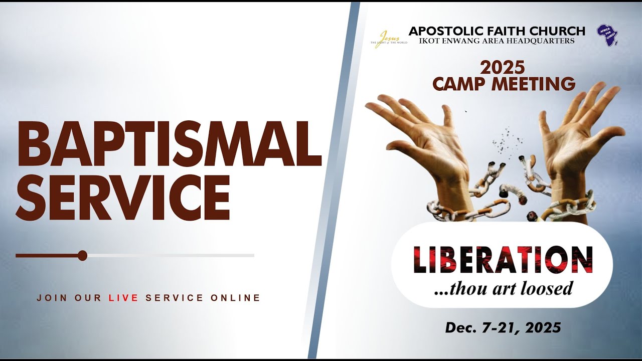 Ikot Enwang Camp Meeting - Baptismal Service  - 19-12-2025