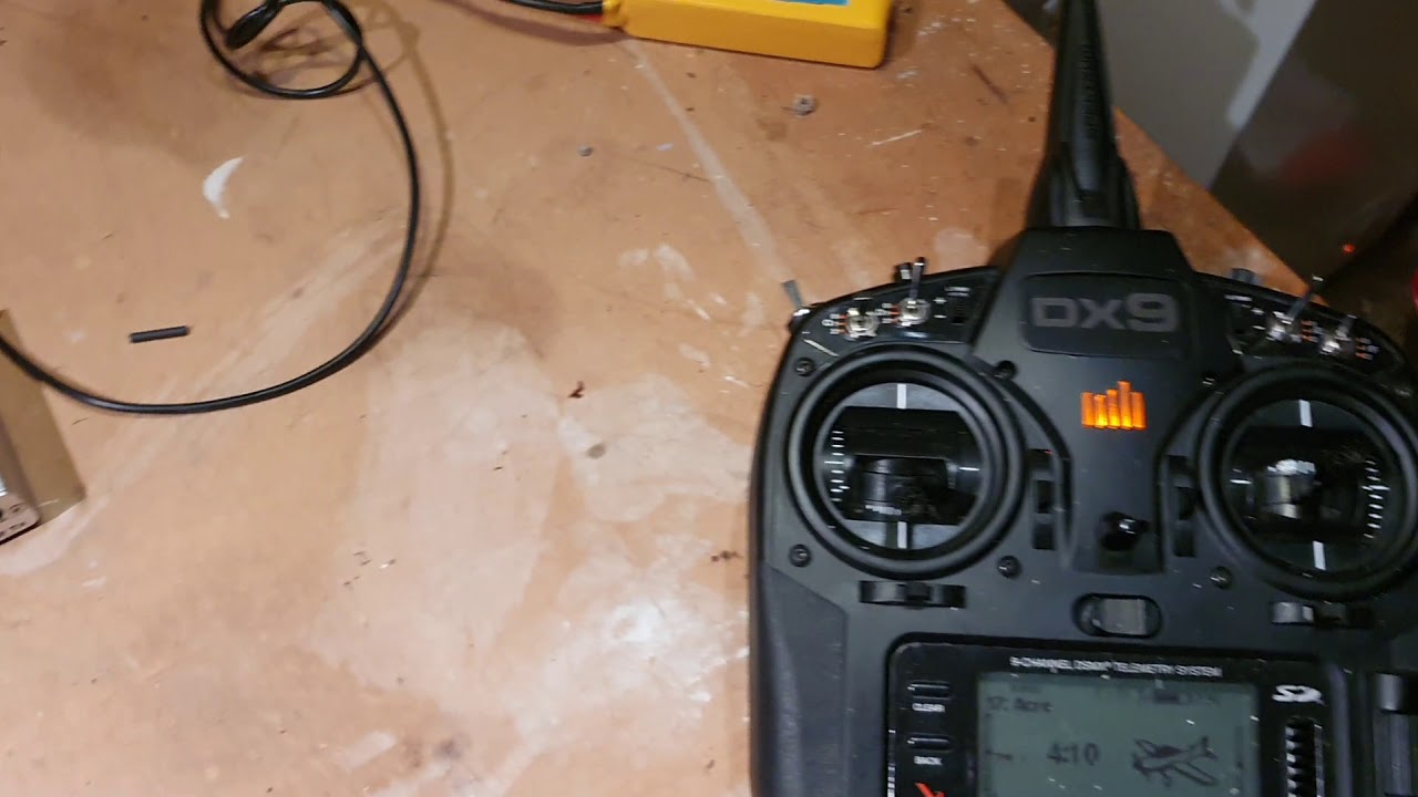 Ezuhf connected to orange ppm reciever