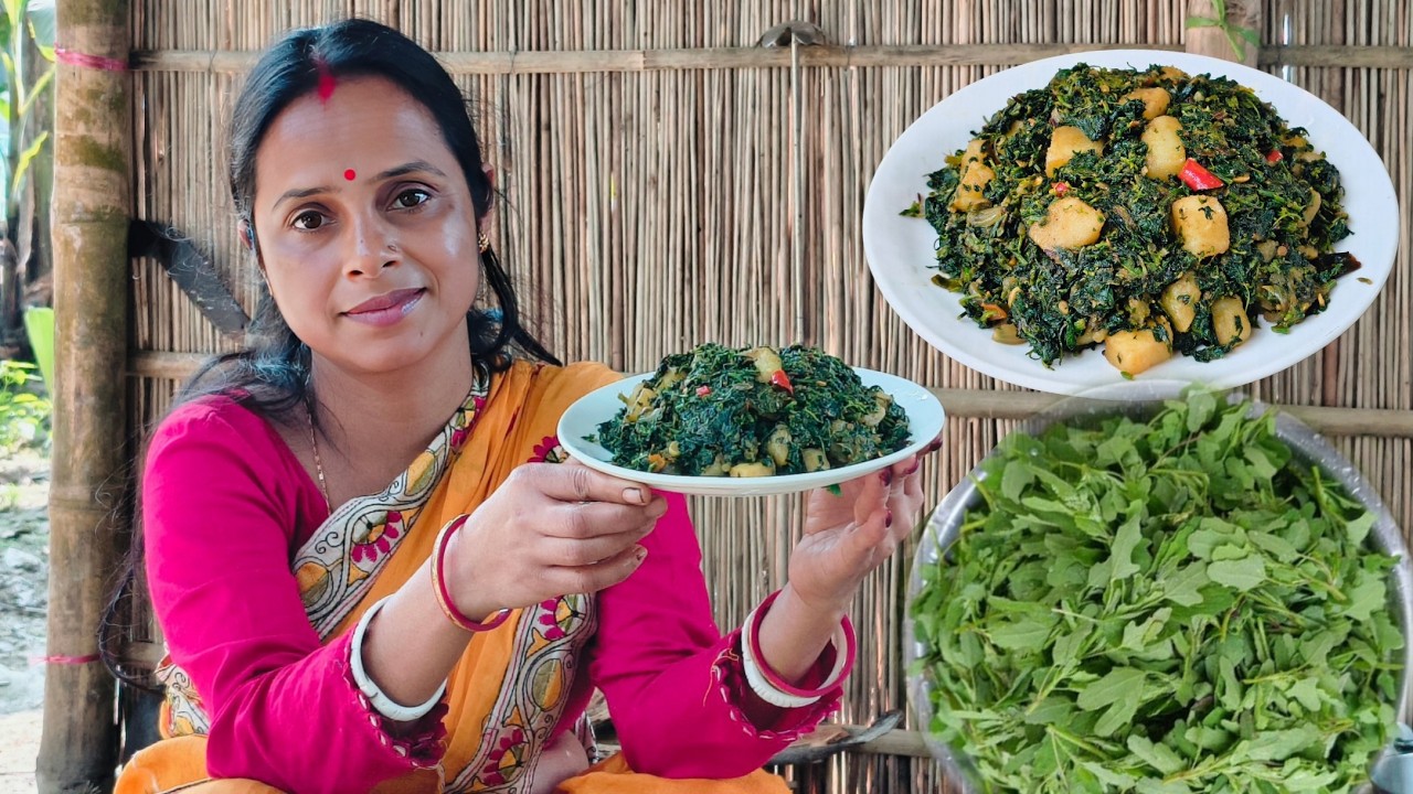 বথুয়া শাক এইভাবে রান্না করলে খেতে দারুন লাগে | bothua shak recipe