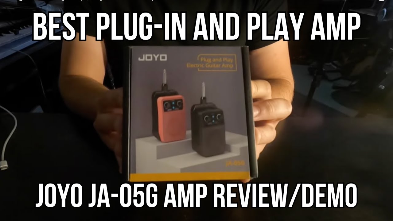 Best Home Plug-In And Play Amp | Joyo JA-05G Amp Review