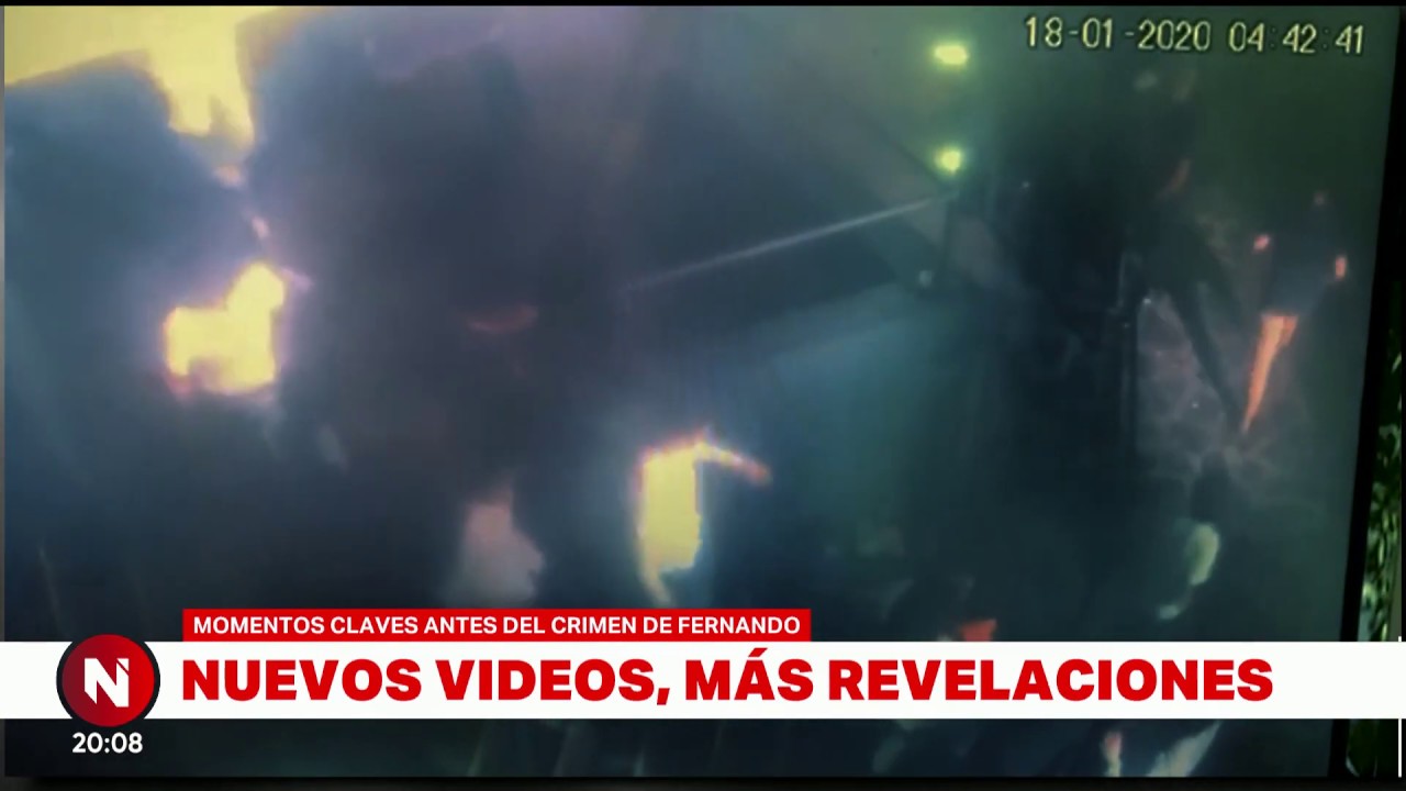 NUEVOS VIDEOS DEL CRIMEN DE FERNANDO: así los sacaron del BOLICHE - Telefe Noticias
