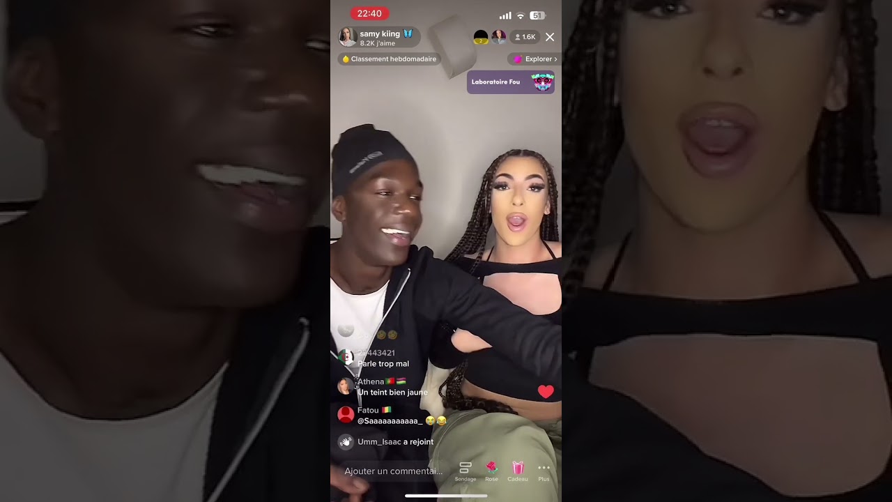 Samy Kiing en live avec abd