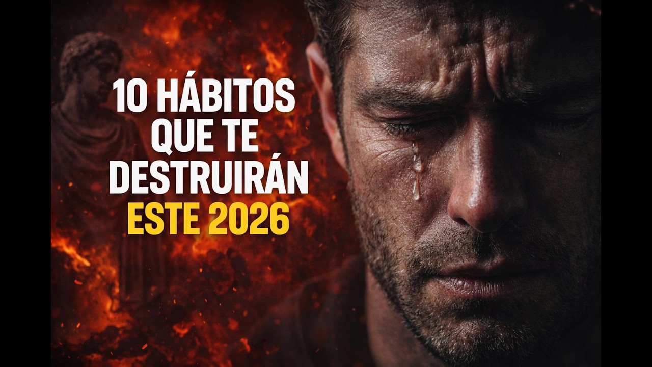 10 HÁBITOS QUE TE DESTRUIRÁN ESTE 2026 - ESTOICISMO