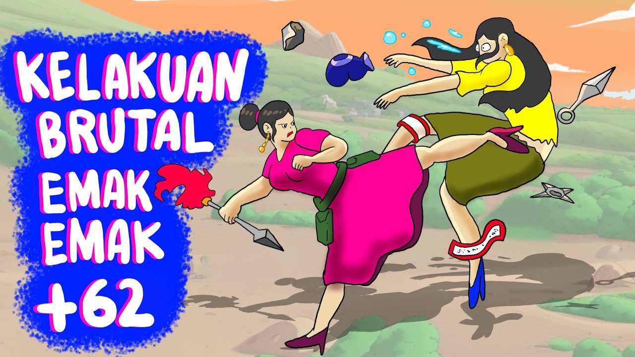 Kelakuan Emak - Emak KONOHA 😂 #KARTUNLUCU 
