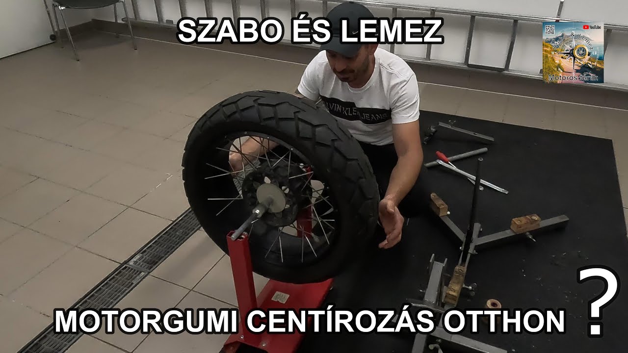 Motorgumi centirozás.