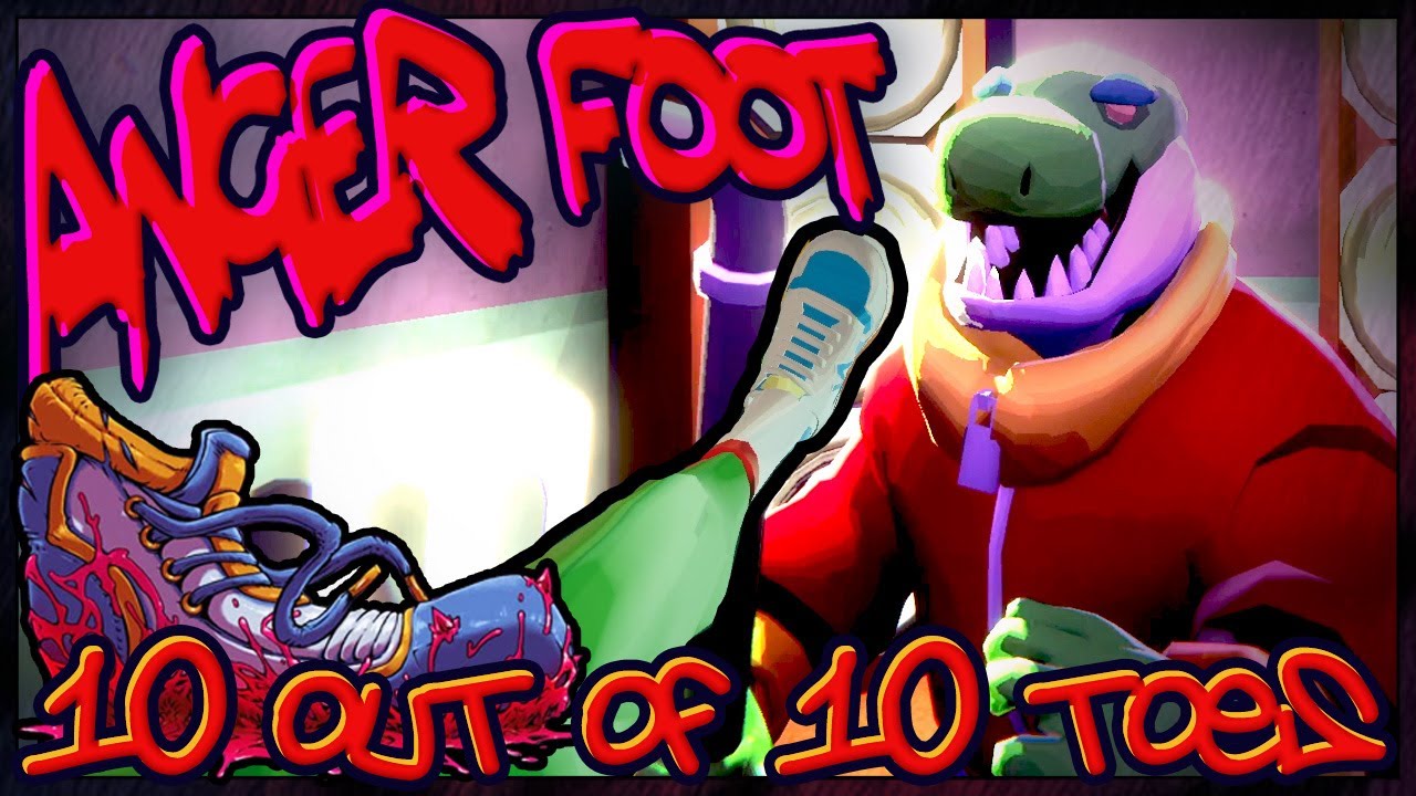 My foot is SO ANGRY! (Anger Foot Gameplay #1)