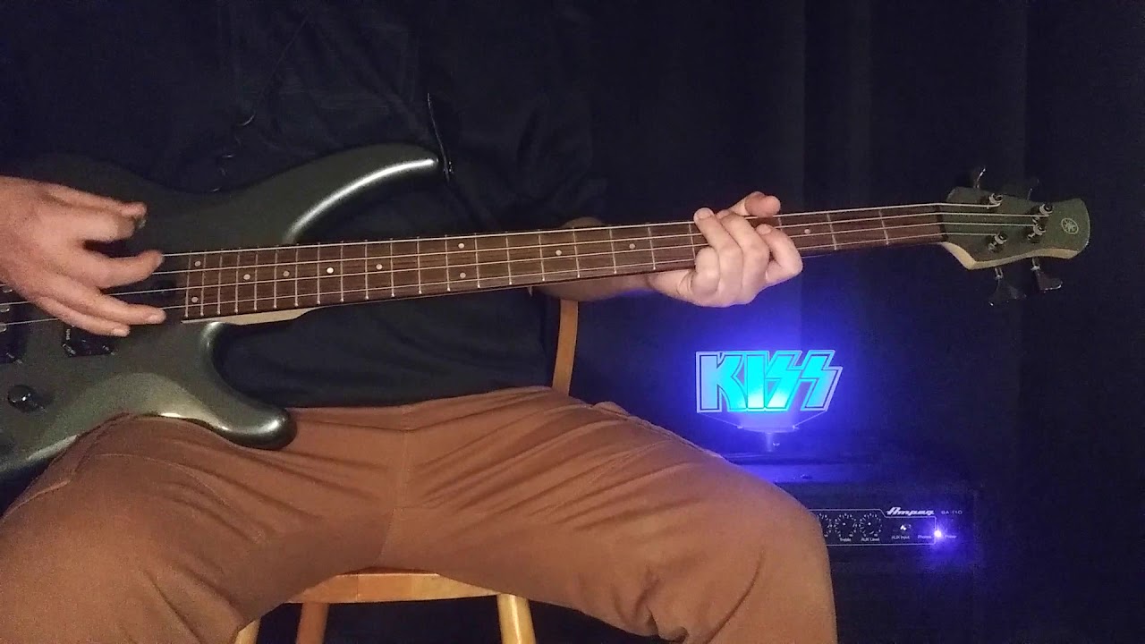 SAINT AND SINNER (Bass Cover) - KISS