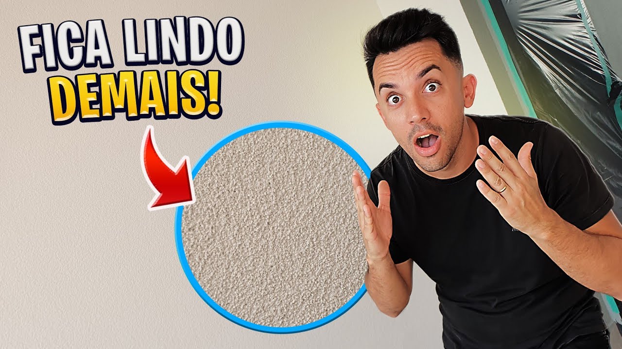 TEXTURA GRANFINO QUE USAMOS NA NOSSA CASA *área externa*| DIÁRIO DE OBRA EP.199
