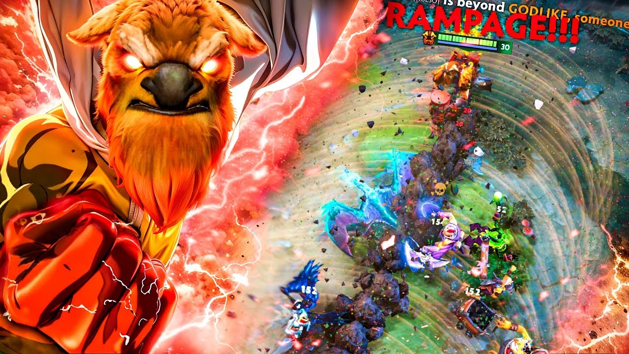 When Dota 2 Players enter RAMPAGE Mode in Dota 2 (51.0)