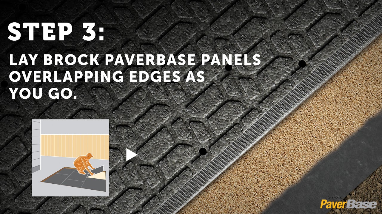 PaverBase DIY Paver Patio or Walkway Installation Instructions