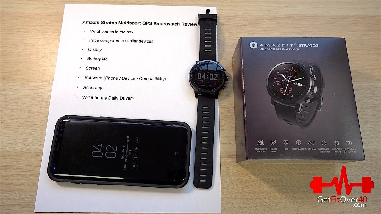 Amazfit Stratos Multisport GPS Smartwatch Review