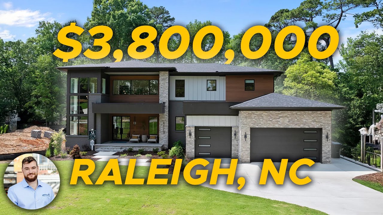 Touring a $3.8M Luxury Home Near North Hills | 6 Beds, 5 Baths, 5,500+ Sq Ft in Raleigh, NC