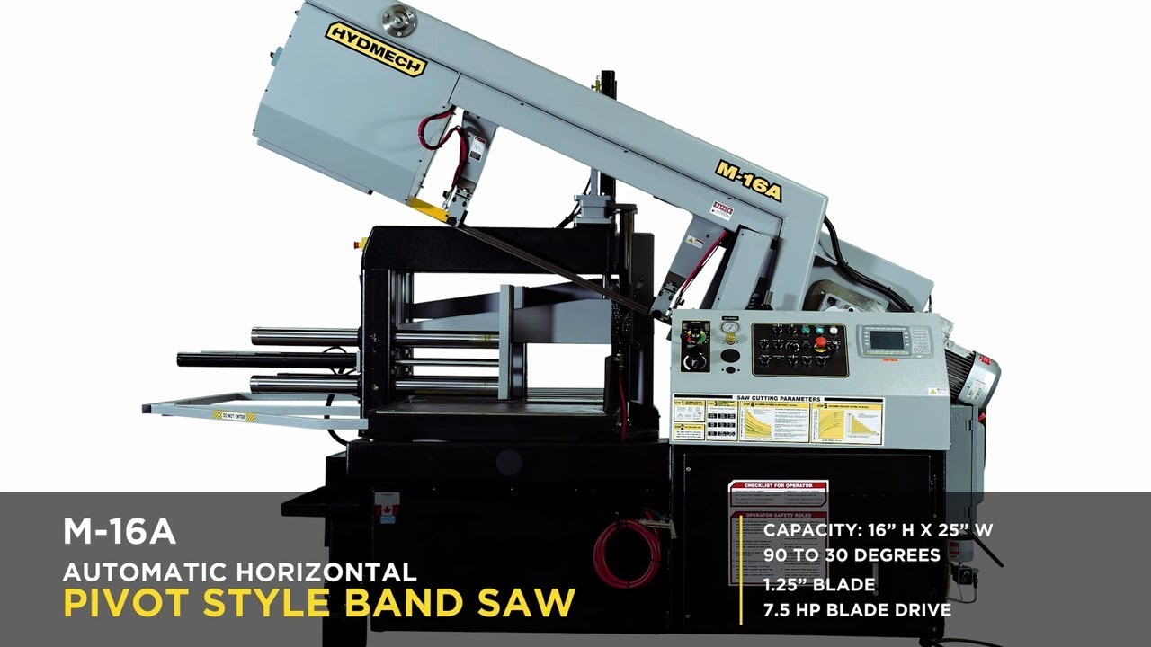 HYDMECH M-16A Horizontal Pivot Band Saw