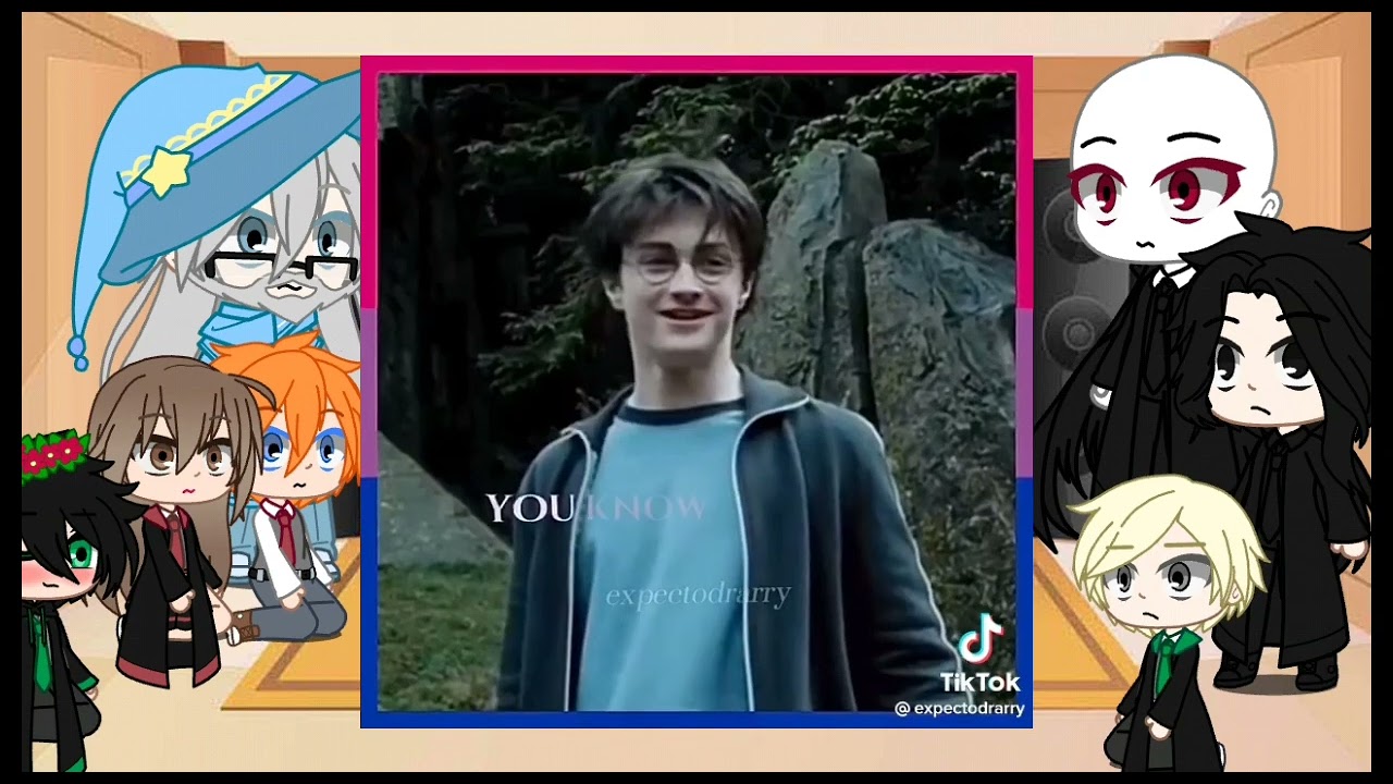|| HP canon reaccionan a mi AU ||1/?|| Harry Potter || gacha nox ||