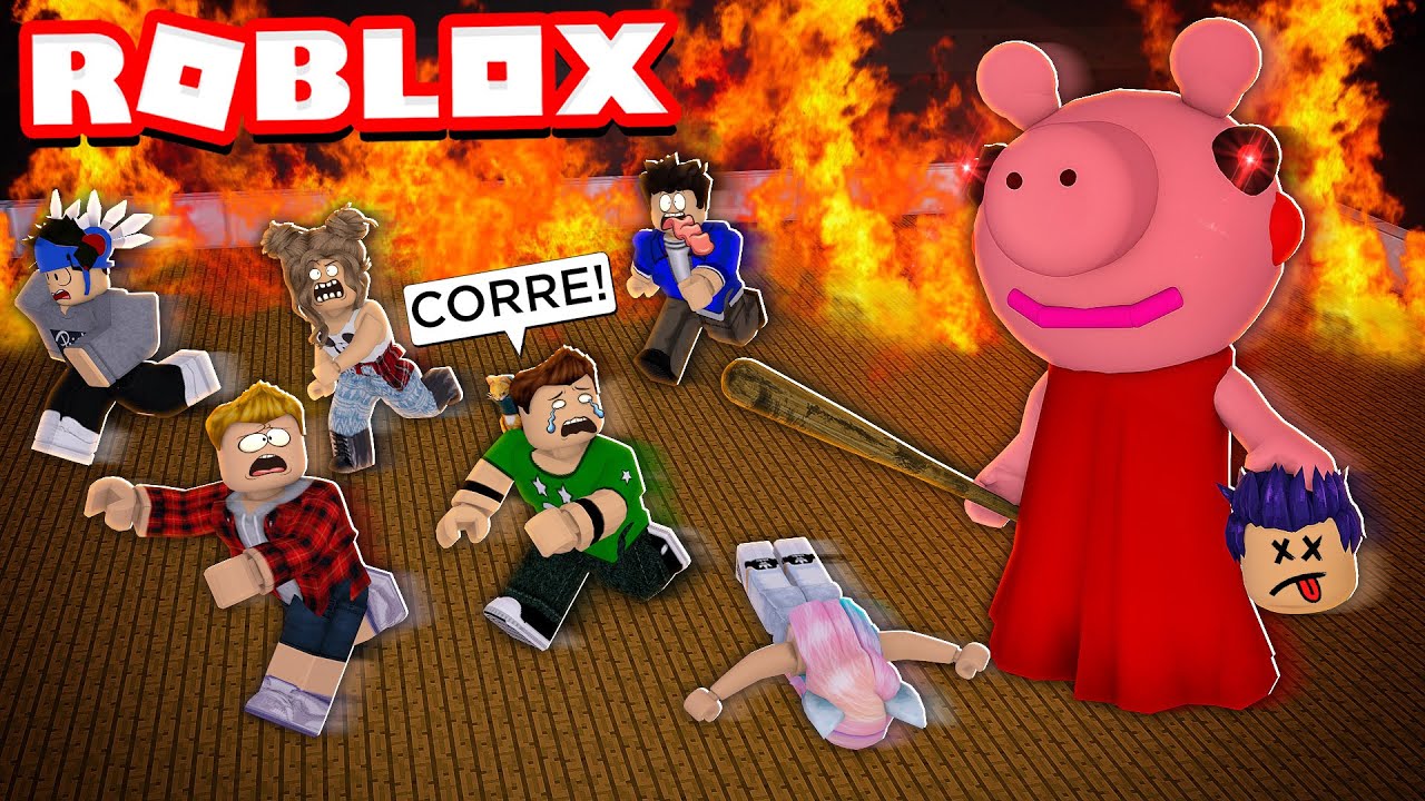 Roblox PIGGY PERO con 100 JUGADORES vs PIGGY !!