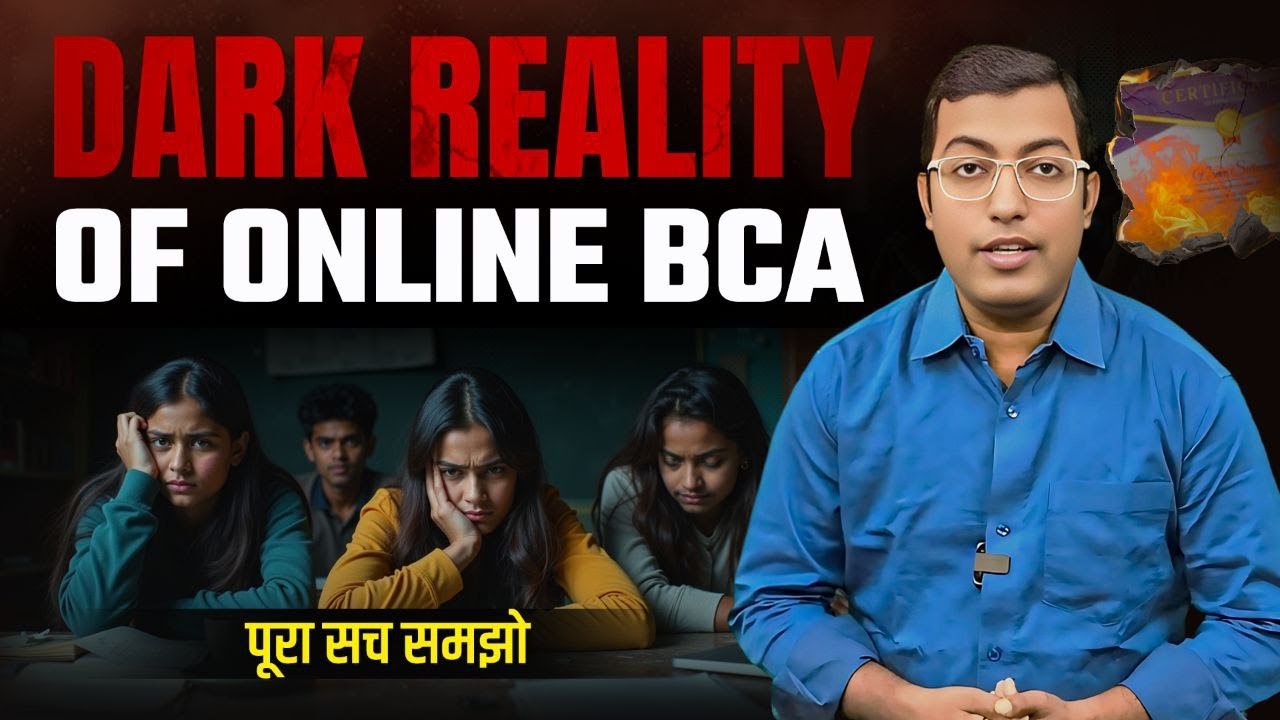Dark Truth of Online BCA | Is Online BCA Worth It or a Big Scam?