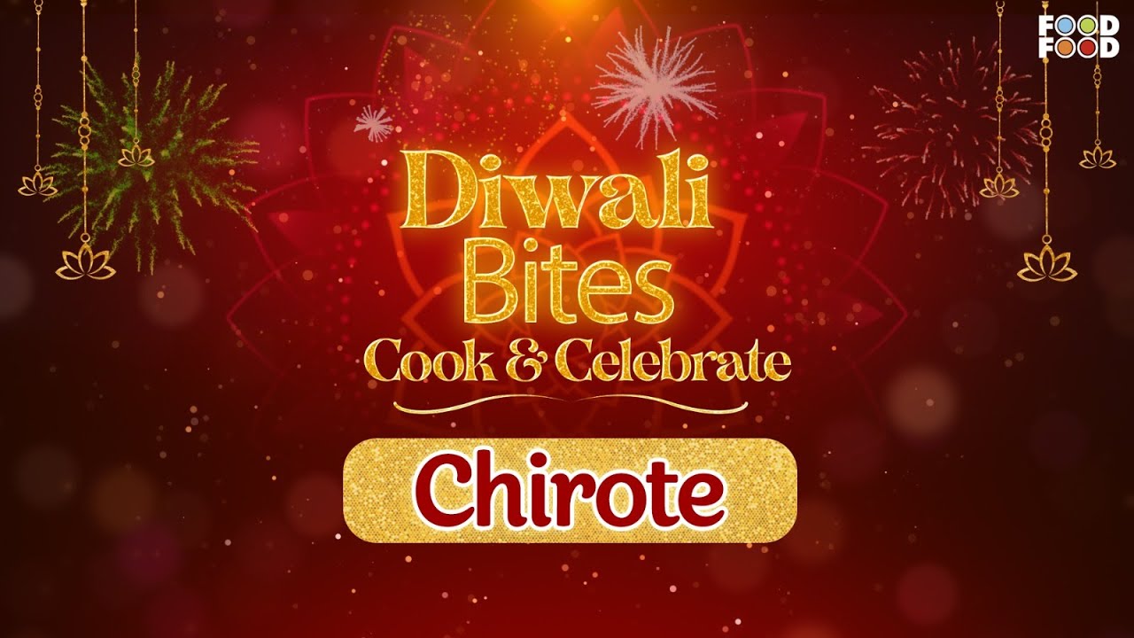 How to Make Chirote at Home | Crispy Layered Sweet | Diwali Special