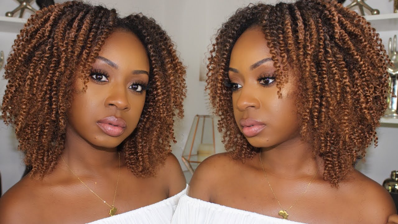 Crochet Hair from Amazon! Crochet Braids Tutorial| Amazon Crochet Hair, Crochet Hair Tutorial