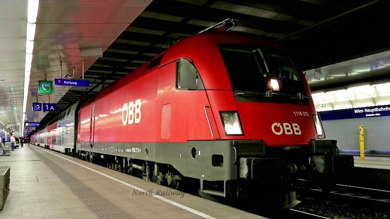 [ÖBB 1116] SIEMENS ES64U2 City Shuttle | Wien Hbf