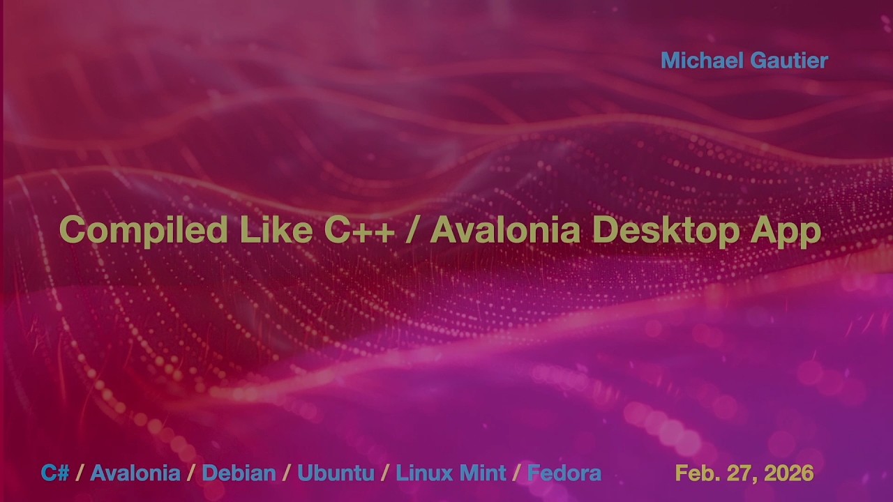 .NET, the Linux Way ... the Beginning