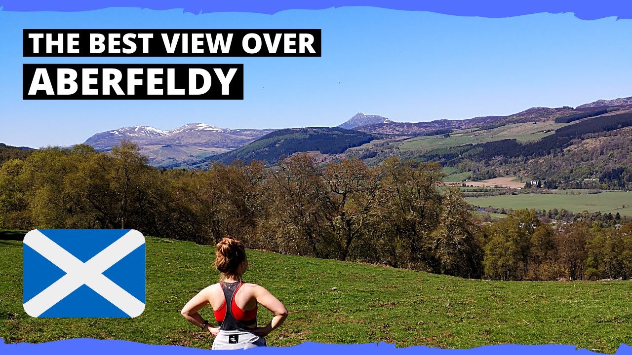 The Best View Over Aberfeldy & Iron Age Hill Fort | Dun Hill | Aberfeldy