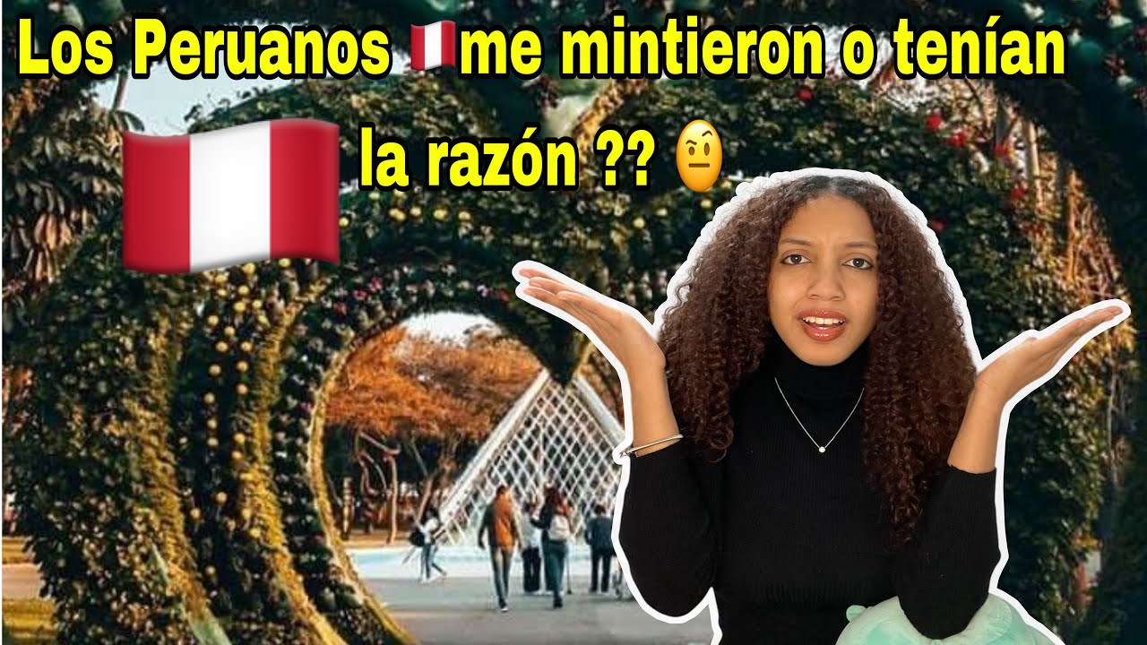 🇵🇪Cubana reacciona por primera vez al circuito del agua en Lima. Es cierto lo q dicen ?