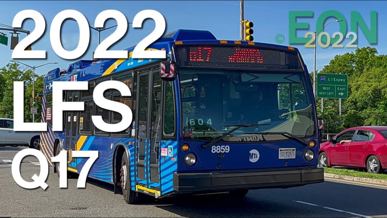 ⁴ᴷ MTA NYCT Queens Buses: Jamaica 2022 Nova Bus LFS SmartBus Action on the Q17