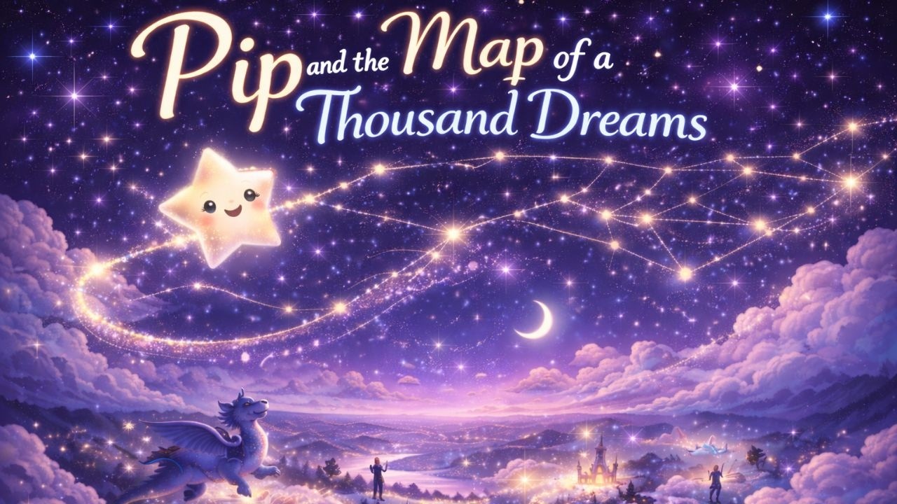 ✨ Pip and the Map of a Thousand Dreams | A Magical Night-Time Adventure Story ✨