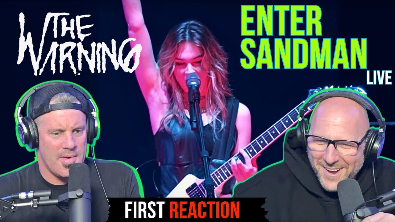 FIRST TIME HEARING The Warning - ENTER SANDMAN Live | REACTION