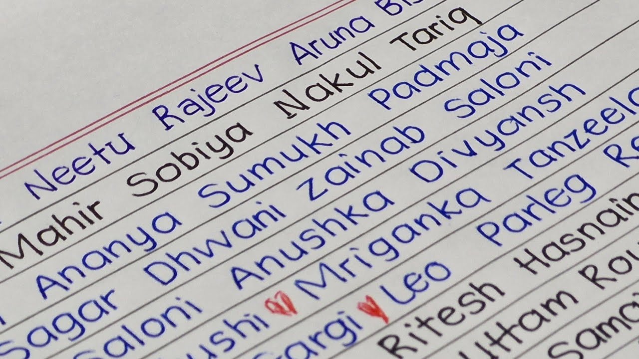 ✍️ Live Subscribers Name Writing Challenge | Satisfying Handwriting Shorts 🔥