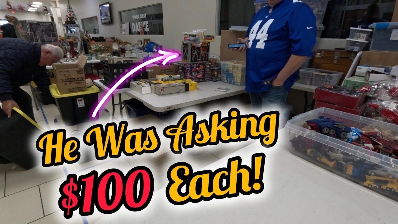 This Flea Market Vendor Knew What they Were Worth! 