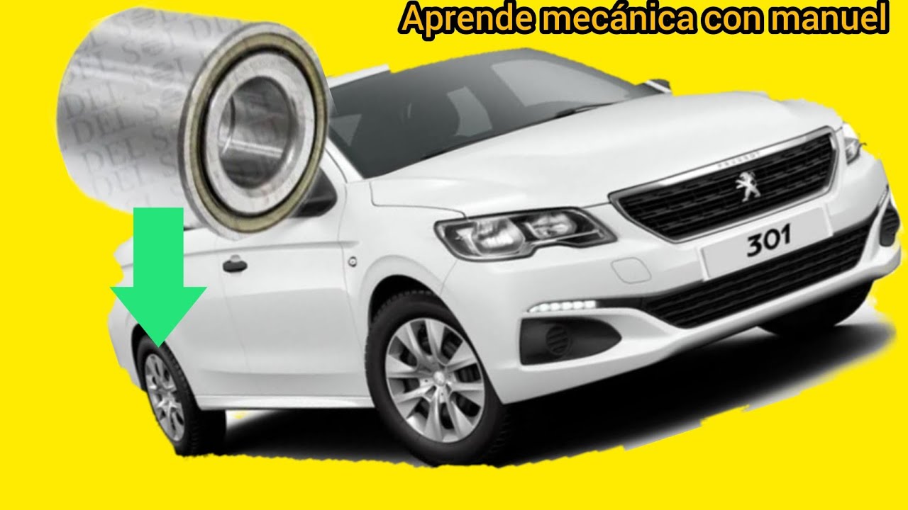 rodamiento trasero de Peugeot y citroen como cambiarlo (paso a paso)