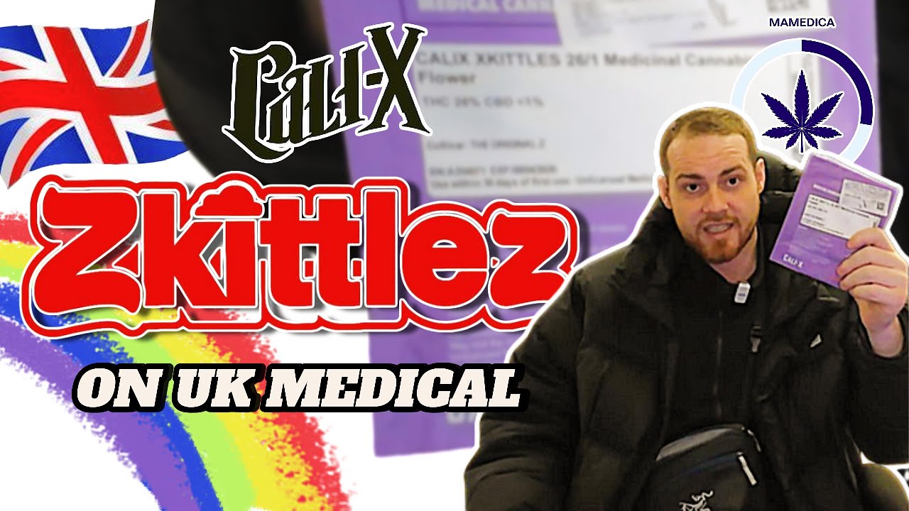 Zkittlez на британском медицинском рынке! | Обзор CaliX Xkittlez