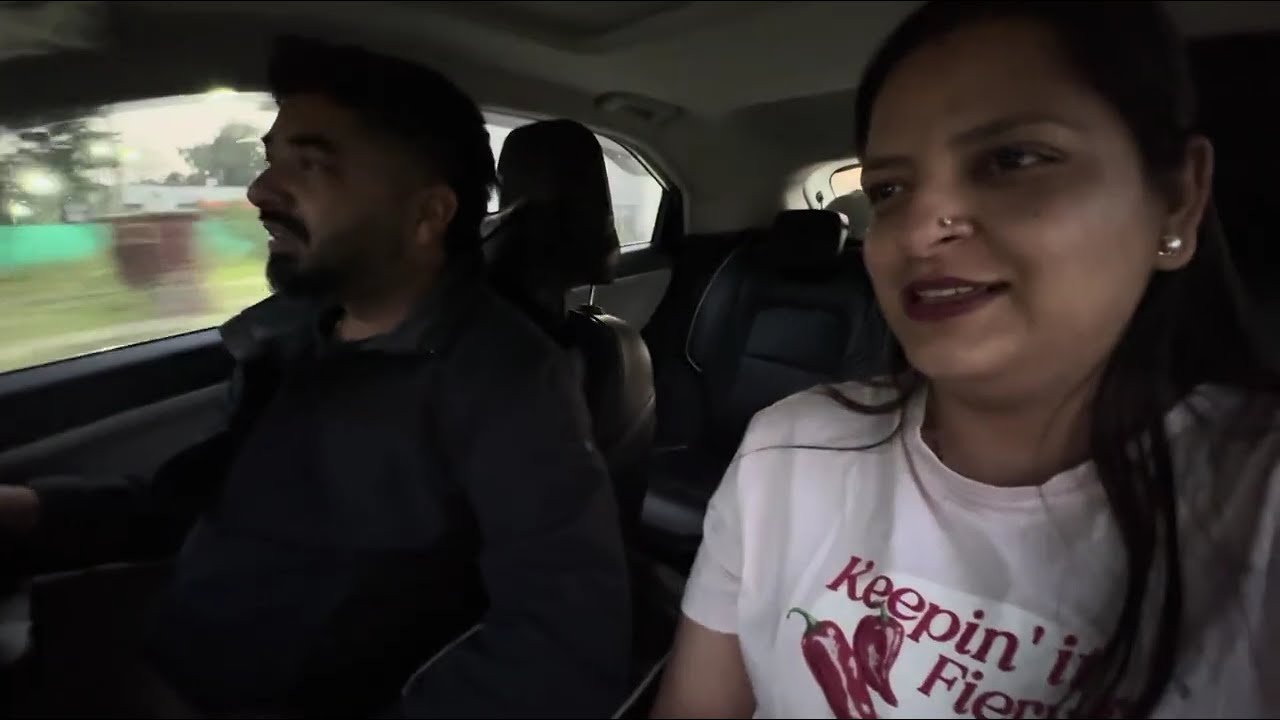 Retirement party And Momos date #husbandwife #viralvideo #retirement #fun #msti #zudio #nangal #dam 